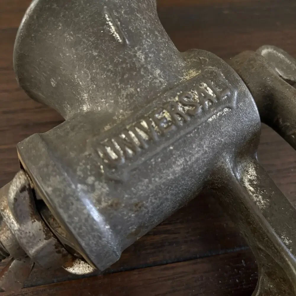 Vtg Universal Food Chopper No. 1 L.F. & C New Britain Conn. USA Meat Grinder